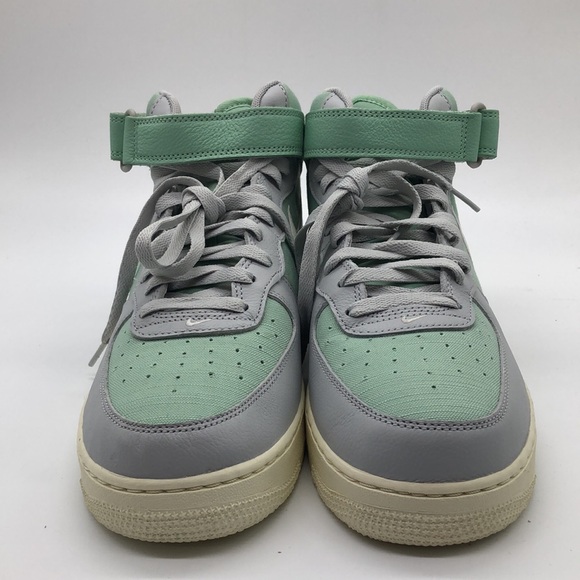 Mens Nike Air Force 1 Mid ‘07 LX Teal/Tan/Gray DQ8766-002 NWOB - Picture 3 of 5